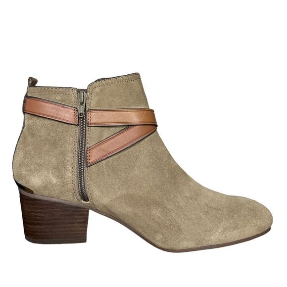 Coach Pauline Women Ankle Bootie Greay sz 10 - Picture 4 of 10